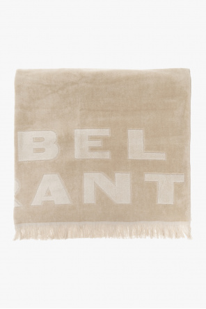 【関税&送料込】Isabel Marant Beach Towel With Logo Isabel Marant - Soverato cotton beach towel Isabel Marant
